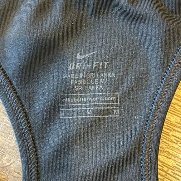 Bundle of 2 Nike Dri-FIT Swoosh Medium Support Sports Bra Black Size M - Picture 7 of 7